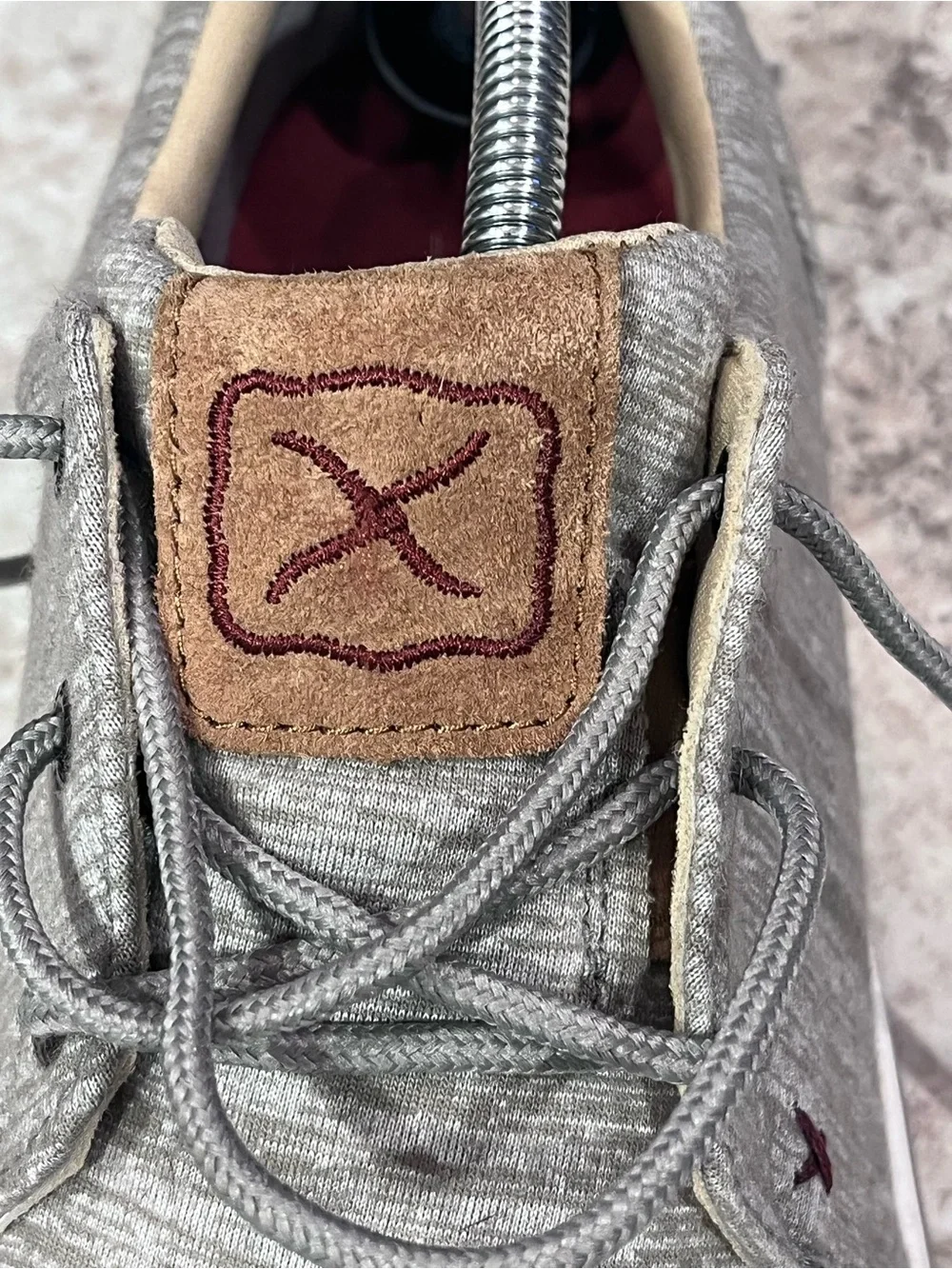 Twisted X Men's Kicks Casual Shoes in Taupe/Taupe (Style: MCA0052). Sz 9.5M